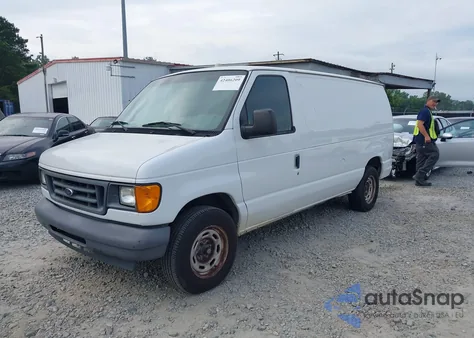 2006 Ford E-150 Commercial/Recreational из США, поврежденный, VIN 1FTRE14W16HA17204